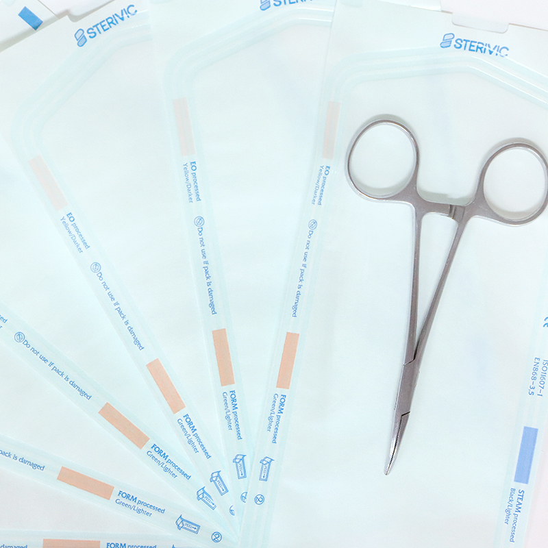 Flat Heat-Sealing Sterilization Pouch