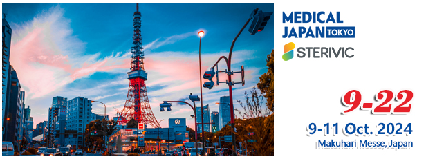 See you at Sterivic Medical (Booth 9-22)in Medical Japan Tokyo (9-11 Sept)