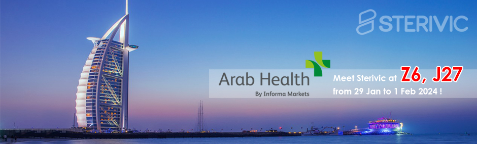 Meet Sterivic at Z6, J27 at ARAB HEALTH 2024.